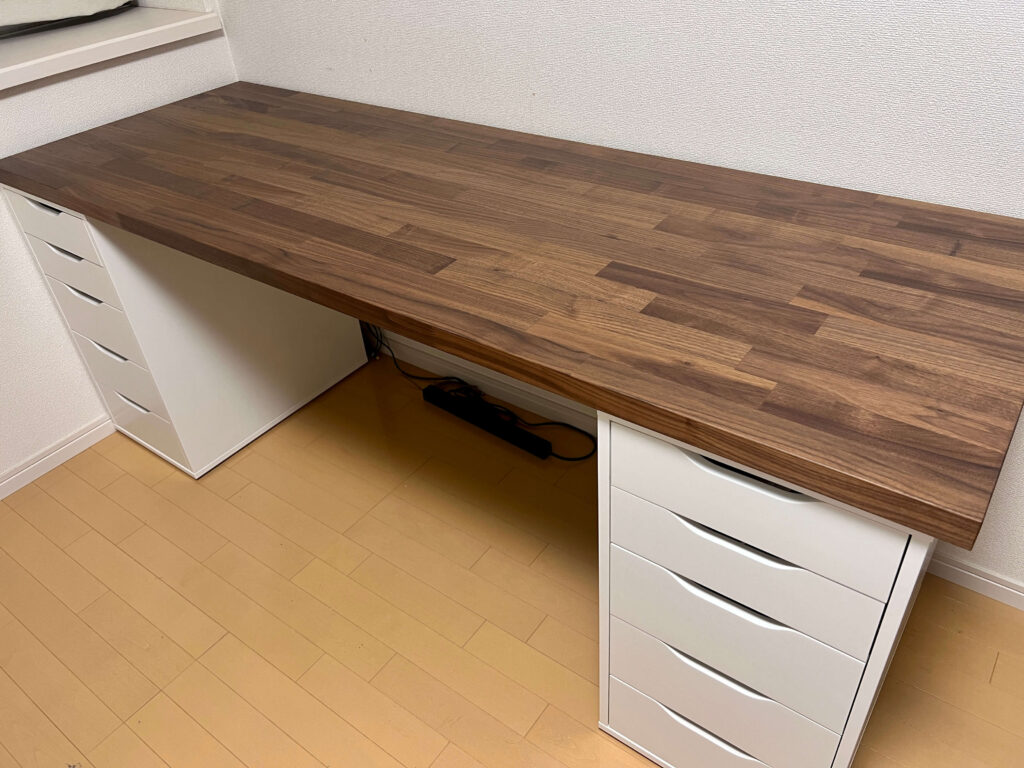 IKEA カールビー 天板 ワークトップ ウォールナット 259×65×3.8 