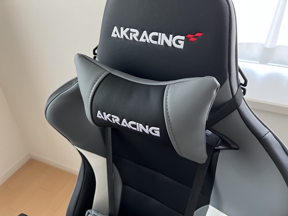 AK racing pro-x v2ヘッドレスト