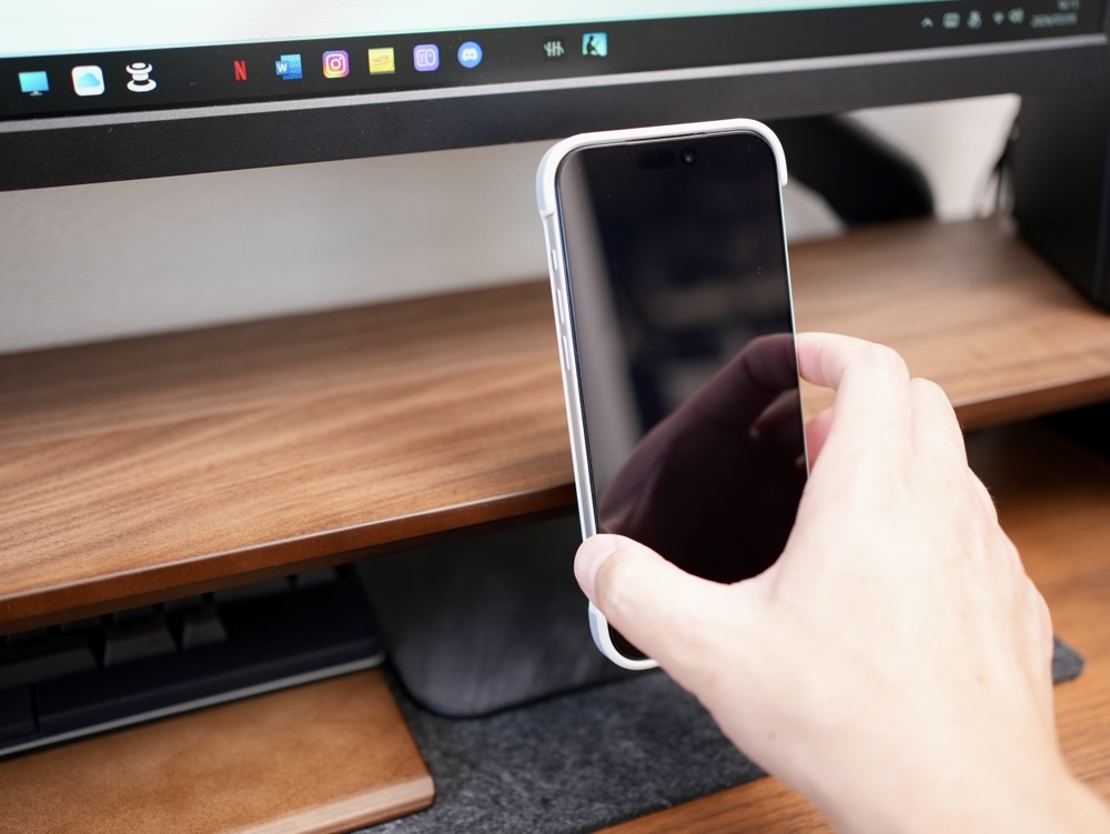 MOFTのiPhone 17用MagSafe対応バイカラーケースのマグセーフ