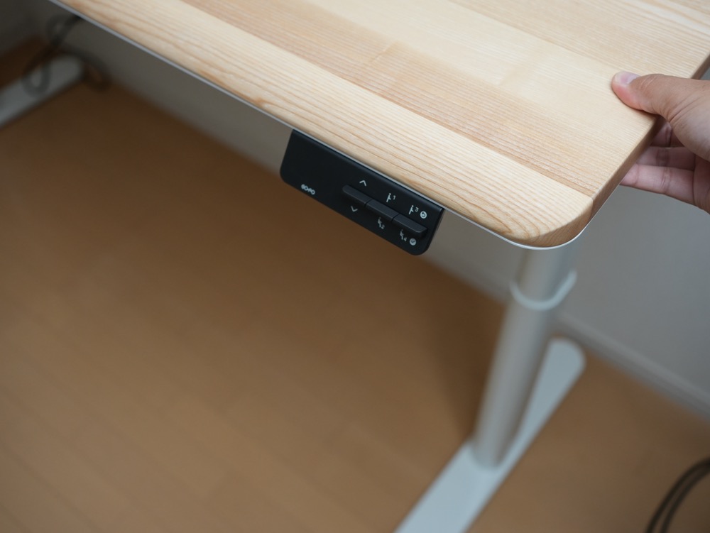 COFO Desk Studioを高くした状態で安定性を確認
