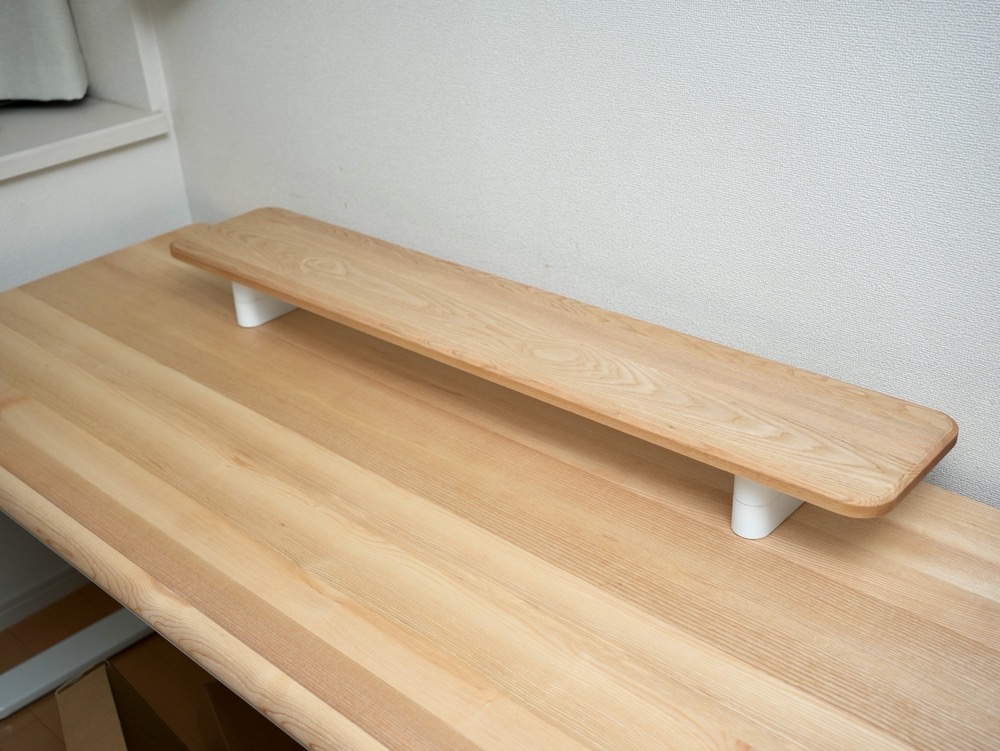 COFO Desk Shelfの正面デザイン