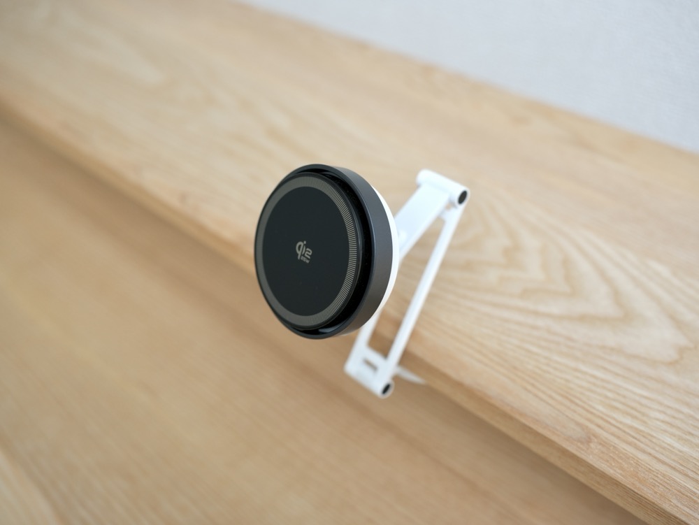 COFO Desk レールに設置したガジェットスタンド