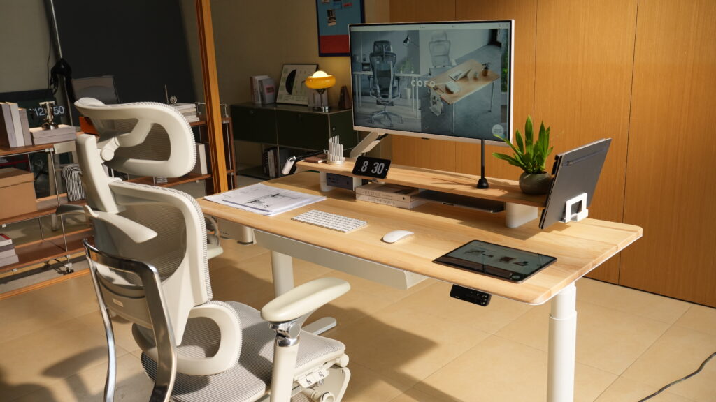 COFO Desk Studio ナチュラル天板を使ったデスク環境