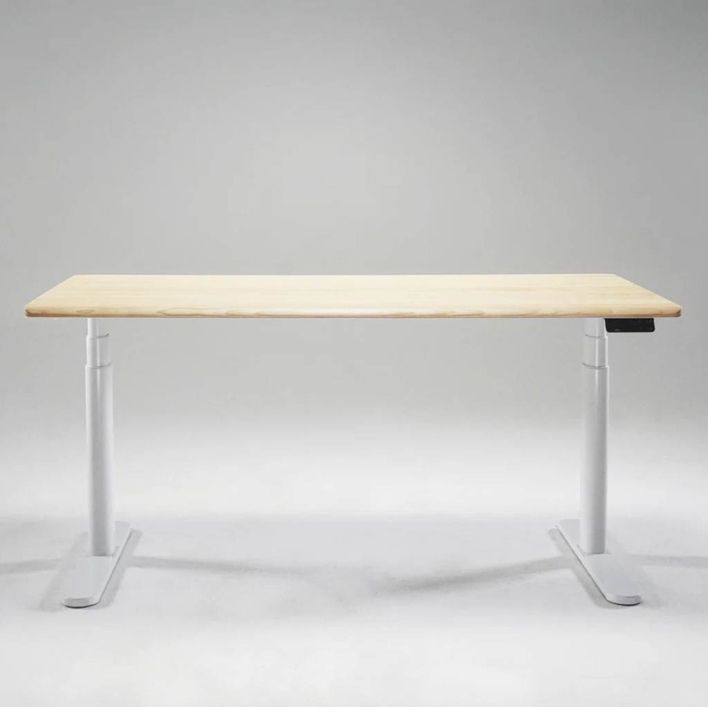 COFO Desk Studio ホワイト脚とナチュラル天板